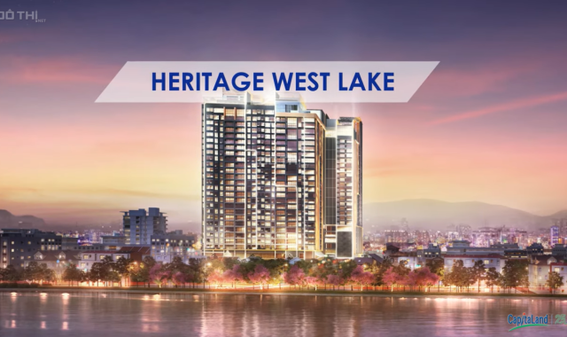 Bán căn hộ quận Tây Hồ Heritage Westlake quỹ căn hộ chiết khấu 4% - đóng 30% đến khi nhận nhà