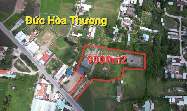 Bán đất 9.000m2 mặt tiền đường Đức Hòa Thượng, Đức Hòa, Long An, giá chỉ 55 tỷ. LH: 0949 861 287