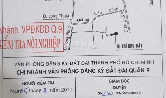 Bán đất tại đường Đại Hiệp, Phường Long Phước, Quận 9, Hồ Chí Minh diện tích 84.2m2