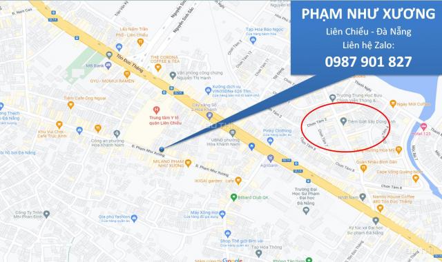 Bán 245m2 đất Phạm Như Xương - Liên Chiểu - Đà Nẵng DTĐ: 245m2 (ngang 6,62m)