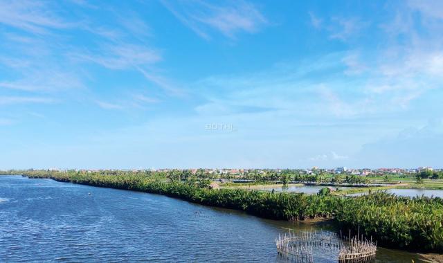 Bán lô đất 225m2 view quảng trường Làng Chài 3 - An Bàng - Hội An. Đường nhựa 19.5m