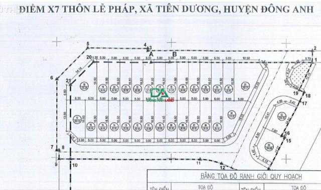 Bán đất đấu giá X7 Lễ Pháp Tiên Dương gần đường Võ Nguyên Giáp, gần CV Kim Quy
