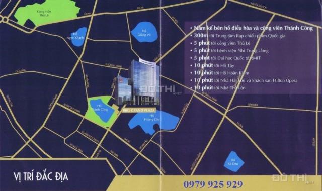 Duy nhất căn góc 3PN, 125m2 view trọn hồ Thành Công dự án BRG Diamond Park Plaza