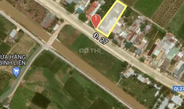 Mặt đường QL27A (Phan Rang - Đà Lạt) mới mở rộng. 200m tới nút giao cao tốc Cam Lâm Vĩnh Hảo 20x50m