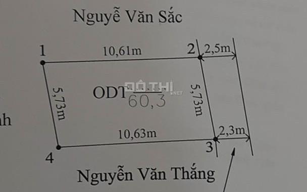 Bán lô 60m2 tổ 7 thị trấn An Dương, An Dương Hải Phòng