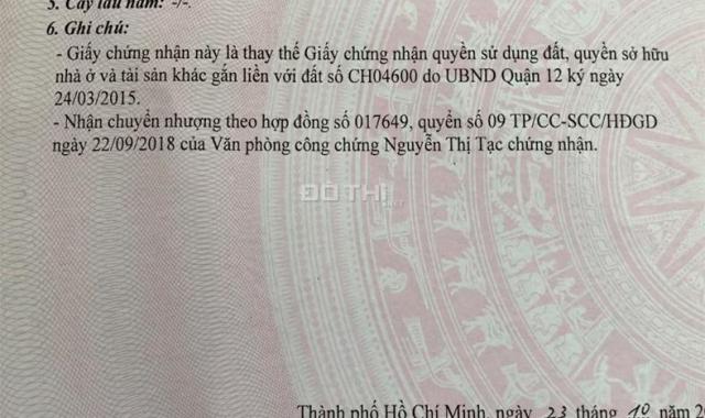 Bán đất DT 5x20m 99.9m2 An Phú Đông 25 Quận 12. Giá 3,6 tỷ