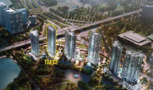 Chủ nhờ bán gấp chung cư cao cấp tòa C2 D'Capitale Trần Duy Hưng 61m2, giá 2.8 tỷ