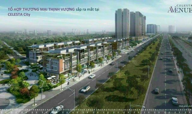 Bán nhà phố mặt tiền Celesta Avenue, Nguyễn Hữu Thọ, Phước Kiển, Nhà Bè giá 33,6 tỷ