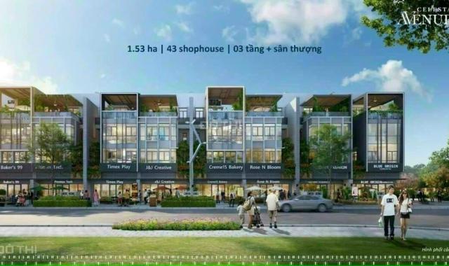 Bán nhà phố mặt tiền Celesta Avenue, Nguyễn Hữu Thọ, Phước Kiển, Nhà Bè giá 33,6 tỷ