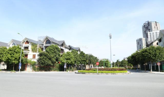 Biệt thự An Khang Villa, Dương Nội, mái Âu, 2 mặt đường trước sau, 198m2 x 4T giá 28.5 tỷ