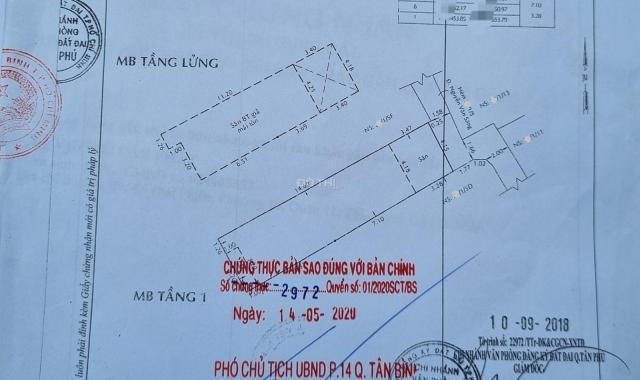 Bán gấp nhà riêng Nguyễn Văn Săng, 2 tầng, giá rẻ, DT thực 80m2 chỉ 4. Xtỷ