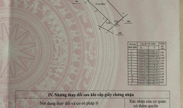 Chính chủ cần bán 220,3m2 đất Vĩnh Hiệp, TP. Nha Trang