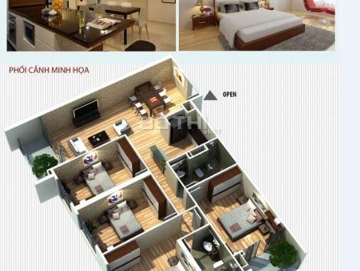 Tôi cần bán căn góc 148,5m2, 4PN chung cư CT4 Vimeco Nguyễn Chánh giá 6,3 tỷ. Full nội thất