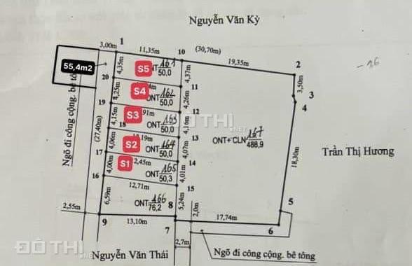 Chào bán 5 lô f0 chỉ 825tr thôn Kiều Trung, xã Hồng Thái, An Dương