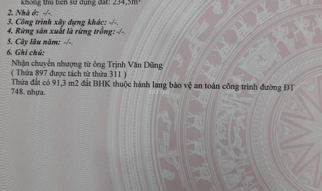 Cho thuê đất trống mặt tiền ĐT 748 - An Điền Bến Cát giá 3tr/tháng