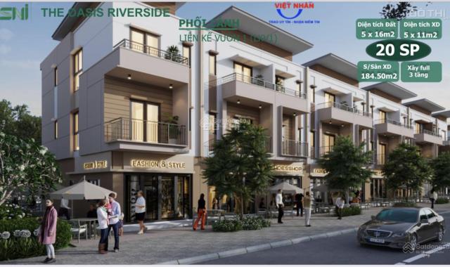 Biệt thự view sông gía 1 tỷ 195m2 sàn