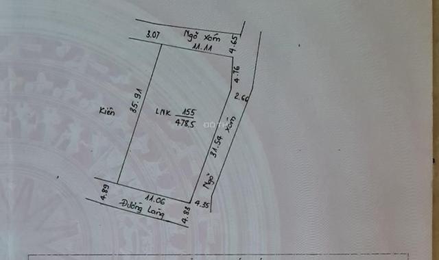 Cần bán nhà tại Tiên Phương, Chương Mỹ diện tích đất 478m2, ngõ ô tô tránh nhau. Giá 7 triệu/m2