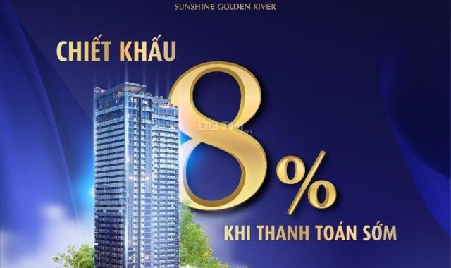 Sunshine Golden River ưu đãi lớn CĐT CK 8% + 11% + 500tr/căn view Hồ Tây, Sông Hồng chỉ từ 9 tỷ