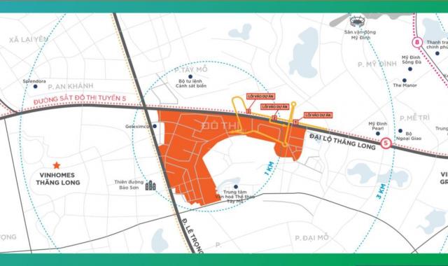 Bán studio từ 1.2 tỷ tại Vinhomes Smart City Đại Mỗ diện tích 30m2 - 0934306262