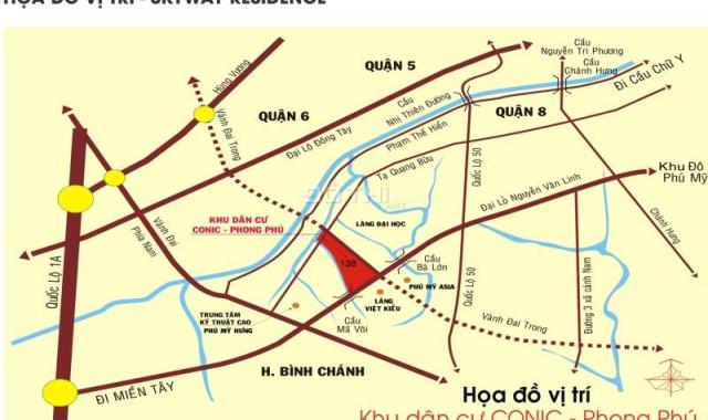 Căn hộ giá rẻ Conic Đình Khiêm 2PN 86m2 đã có sổ hồng