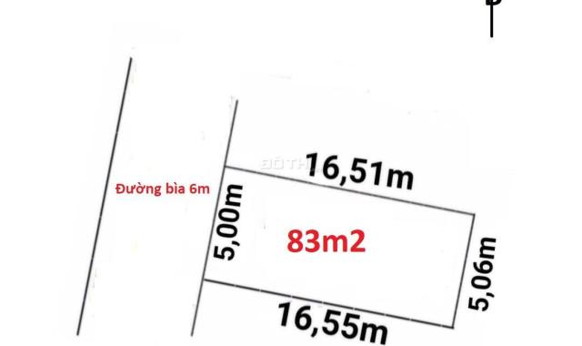 Bán đất tại đường Tỉnh Lộ 35, Xã Hiền Ninh, Sóc Sơn, Hà Nội diện tích 83m2 giá 15.5 triệu/m2