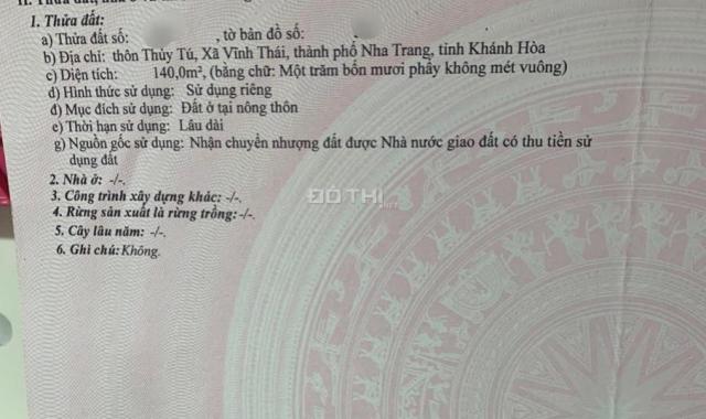 Bán nhanh lô đất 3 mặt hẻm 4 - 5m Thái Thông - Vĩnh Thái