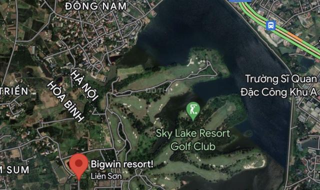 Bán đất hợp làm khu nghỉ dưỡng giáp sân golf Skylake, Lương Sơn, 1200m2. GD đầu xuân KM 200 triệu