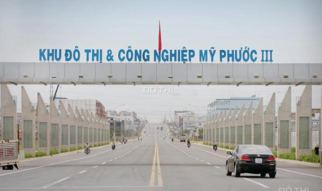 Bán đất TP Bến Cát khu đô thị Mỹ Phước 3 DT: 100m2, 150m2, 300m2, sổ hồng riêng bao sang tên