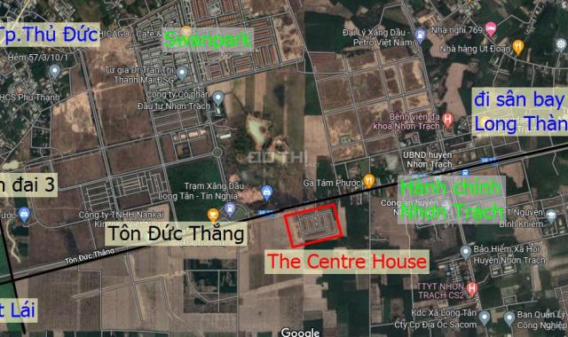 Shophouse mặt tiền vừa ở vừa kinh doanh dự án The Centre House Nhơn Trạch