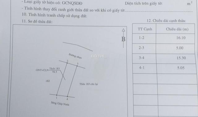 Hot! Chính chủ bán đất nền tại Tam Bình Vĩnh Long