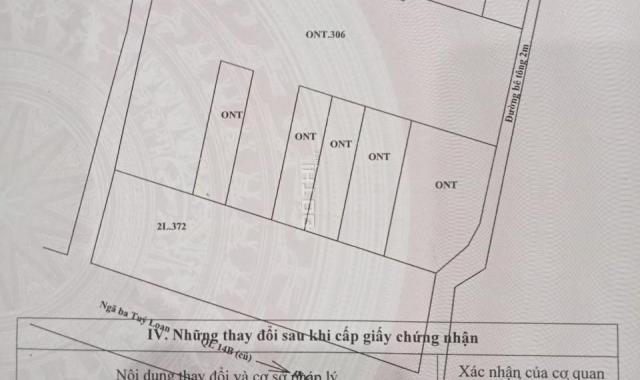 Cần bán gấp lô đất tại chợ Túy Loan, xã Hòa Phong, Đà Nẵng diện tích 100m2 giá 1.5 tỷ