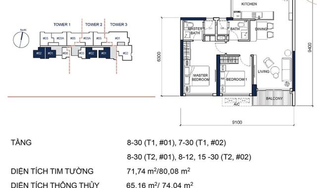 Cho thuê căn Q2 Thảo Điền 3PN full nội thất, đang trống giá 41,866 triệu/tháng