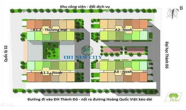 Cần bán sàn thương mại, ki ốt, khu kinh doanh nhà trẻ tại dự án THT New City, Hoài Đức, Hà Nội