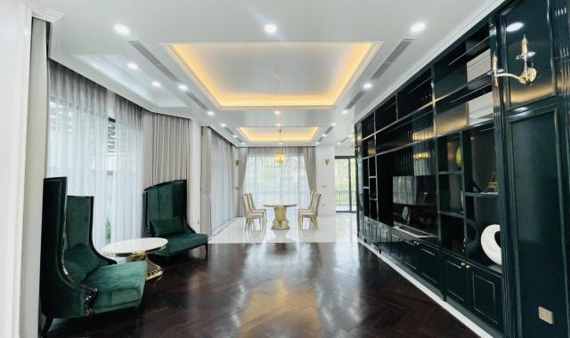 Cho thuê biệt thự đơn lập 345m2 khu hồ Vinhomes The Harmony - nội thất luxury mới 100% hoàng gia