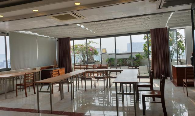 Tòa bulding văn phòng, mặt phố Lê Hồng Phong Ba Đình DT 168m2 MT 7.9m giá 89 tỷ