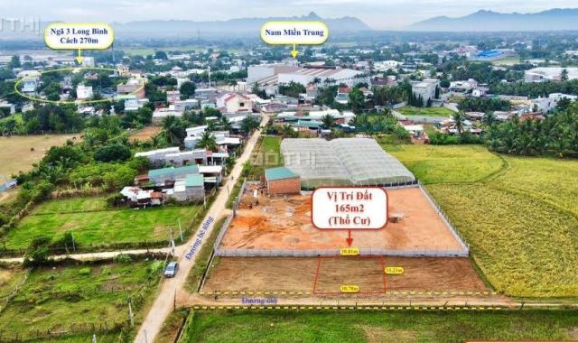 Đất nền thổ cư sau ô tô Nam Miền Trung diện tích 165m2 sổ hồng