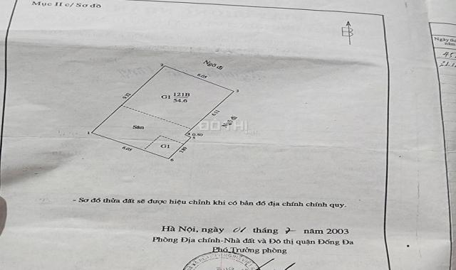 Chính chủ bán đất tặng nhà vị trí đẹp tại Đống Đa - giá rẻ