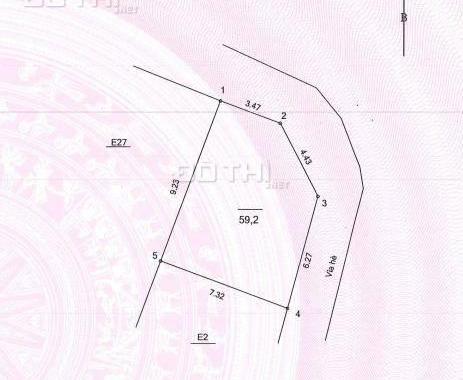 Cần bán 2 lô đất đấu giá tái định cư X4 tại Dương Khuê, quận Cầu Giấy, Hà Nội, sổ đỏ chính