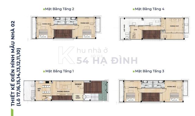 Bán shophouse 5 tầng Hạ Đình, Thanh Xuân, 107m2 sổ đỏ giá nhỉnh 16 tỷ, nhận nhà luôn