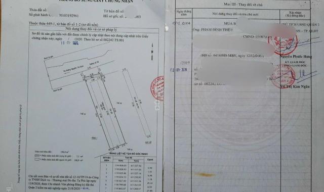 Bán nhà riêng đường Lê Văn Thịnh, Phường Cát Lái, Quận 2, Hồ Chí Minh diện tích 103m2 7,5 tỷ