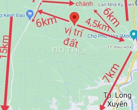 Chính chủ bán đất thổ cư giá rẻ MT kênh xã đội Phú Hòa