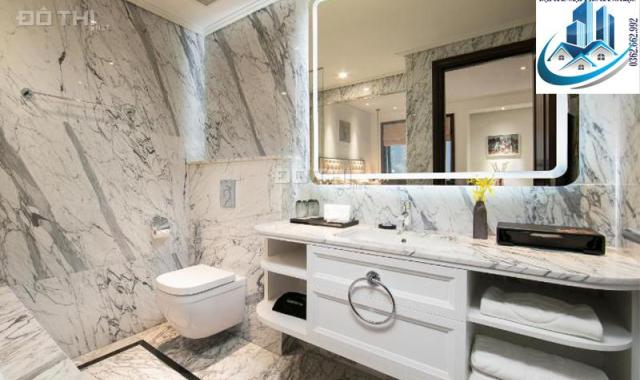 Tòa nhà văn phòng 2 hầm, 5 nổi mặt phố Yên Phụ, mặt tiền 6m, 90m2, 36 tỷ mới xây hiện đại