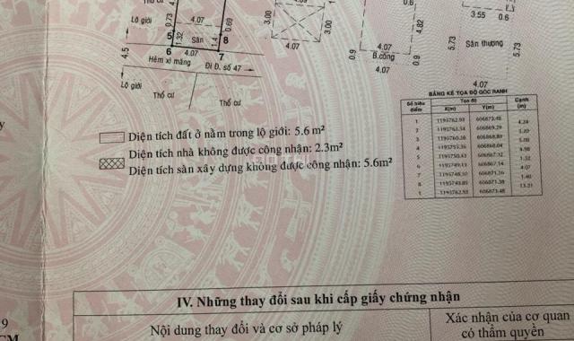 Bán nhà riêng tại đường 47, Phường Thảo Điền, Quận 2, Hồ Chí Minh 61m giá 13,5 tỷ