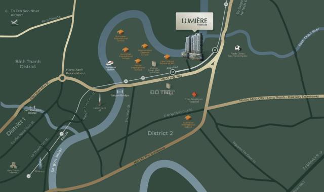 CH Lumiere Riverside cần bán căn 1PN - 2PN và 3PN giá CĐT. View sông - hồ bơi