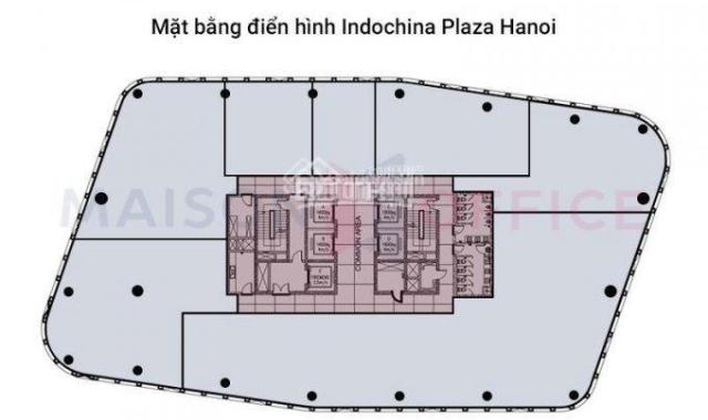 Cho thuê văn phòng hạng A, B tại Indochina Plaza (IPH) Xuân Thủy Cầu Giấy từ 100-300-500-800m2