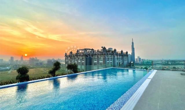 Cho thuê căn hộ Paris Hoàng Kim - căn 2PN full nội thất