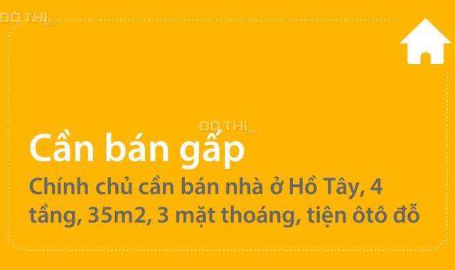 Chính chủ bán nhà Tây Hồ, cách hồ 50m (lạc Long Quân)