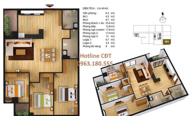 Danh sách các căn hộ 1 - 2 - 3 PN trực tiếp CĐT CC cao cấp Discovery Central 67 Trần Phú