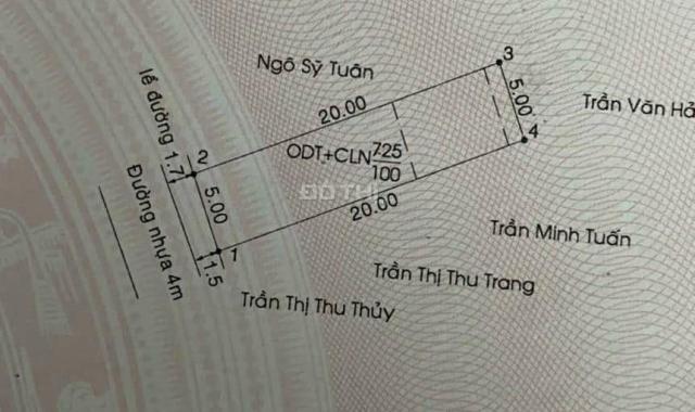 Bán đất tại đường Nguyễn Thị Minh Khai, Phường Phú Hòa, Thủ Dầu Một, Bình Dương 100m2 giá 2,55 tỷ