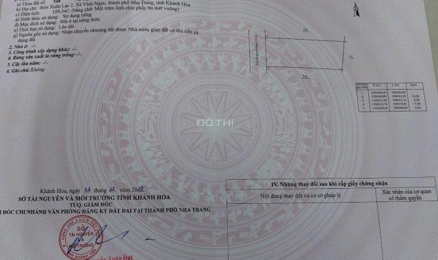Hàng hiếm lô đất hẻm Cầu Dứa Phú Nông ngang 6,5m gần VĐT giá rẻ 1,82 tỷ